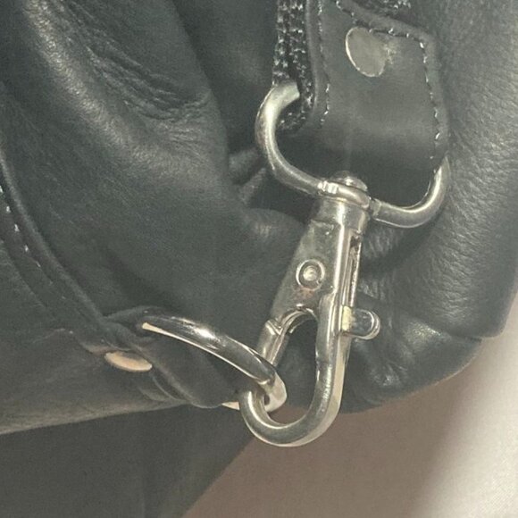 Audrain's Motor Week RI Concours Entrant's Leather Bag Men Women Black New 2025 - Picture 4 of 11